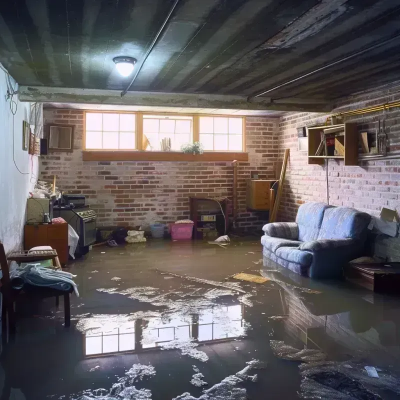 Flooded Basement Cleanup in Woodbranch, TX